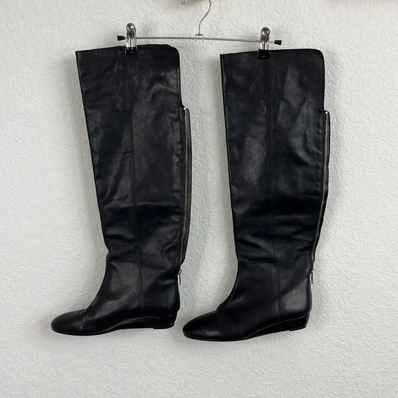 Loeffler Randall Tall Wedge Boots - Matilde - Picture 3 of 10